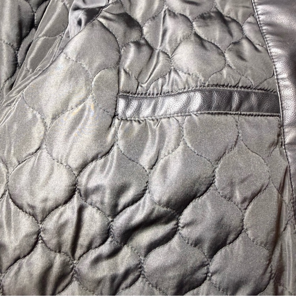 Levi's Black Men's Jersey Hood Racer Jacket - Picture 5 of 6